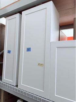 White upper kitchen cabinets 42 in