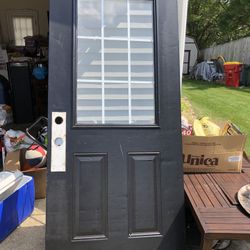 Side door for the garage