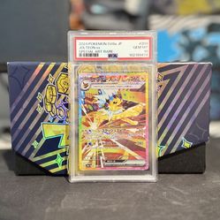 Pokemon- Jolteon Ex #209 Terastal Festival PSA 10