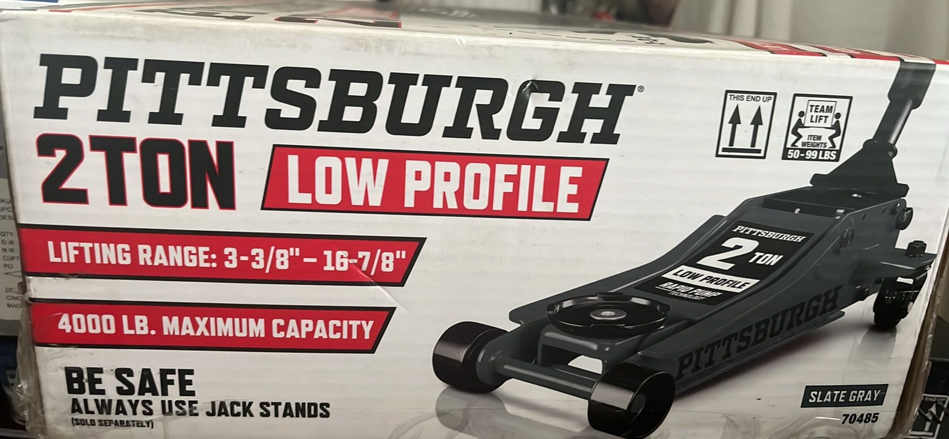 Pittsburgh 2 Ton Low Profile Jack