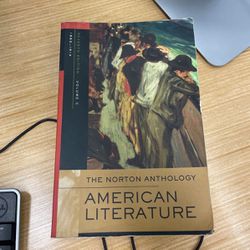 The Norton Anthology American Literature book