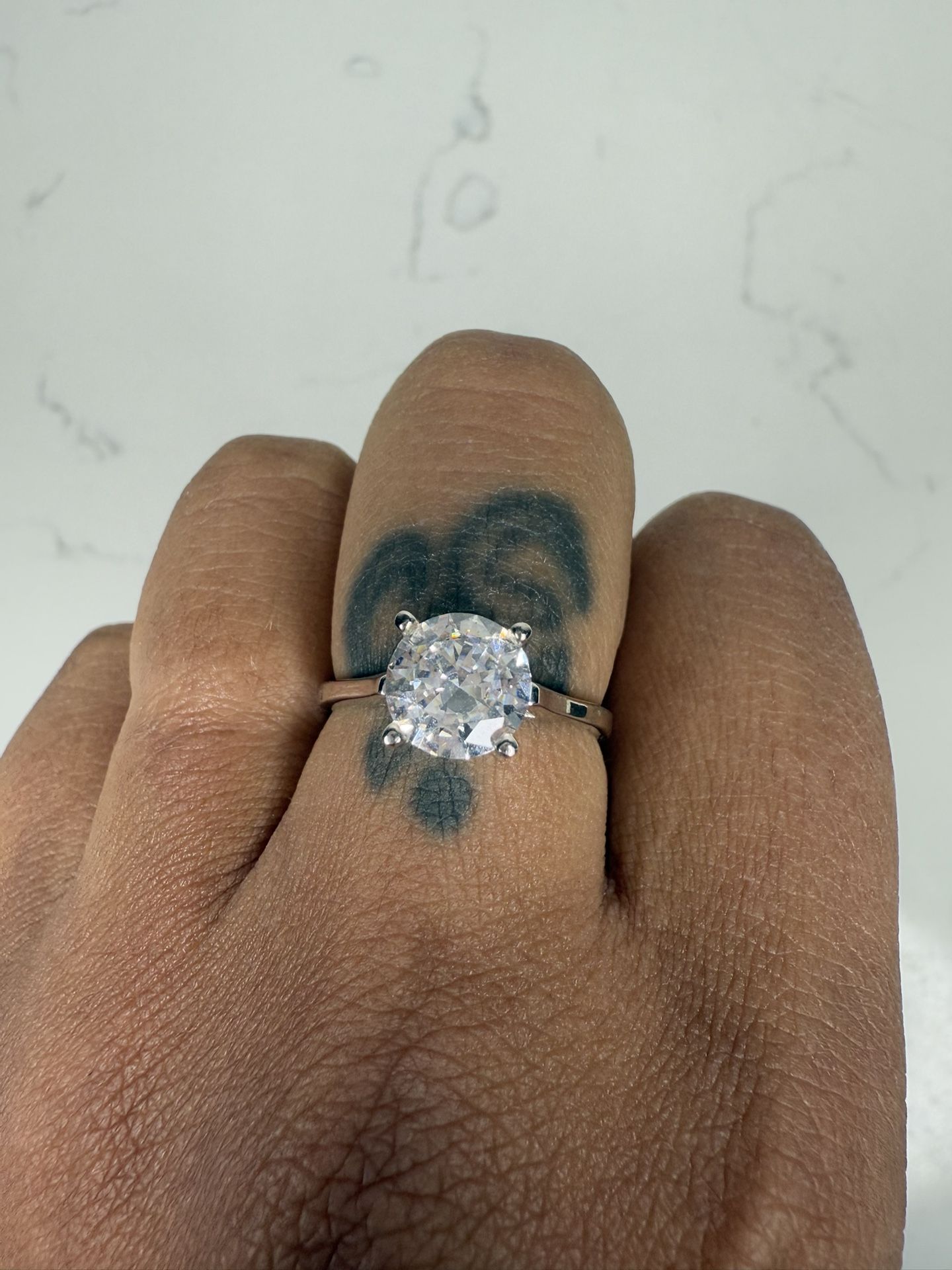 Sterling Silver CZ Ring