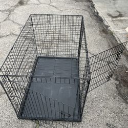 Large Collapsible Dog Crate For Dogs Or Cats