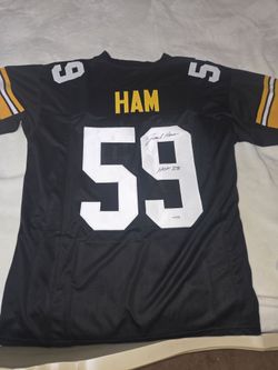 Steelers Jack Ham signed jersey
