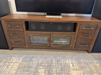2 piece console/credenza set (will sell separately)