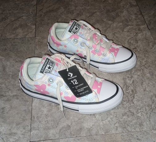 Converse Floral Print New No Box