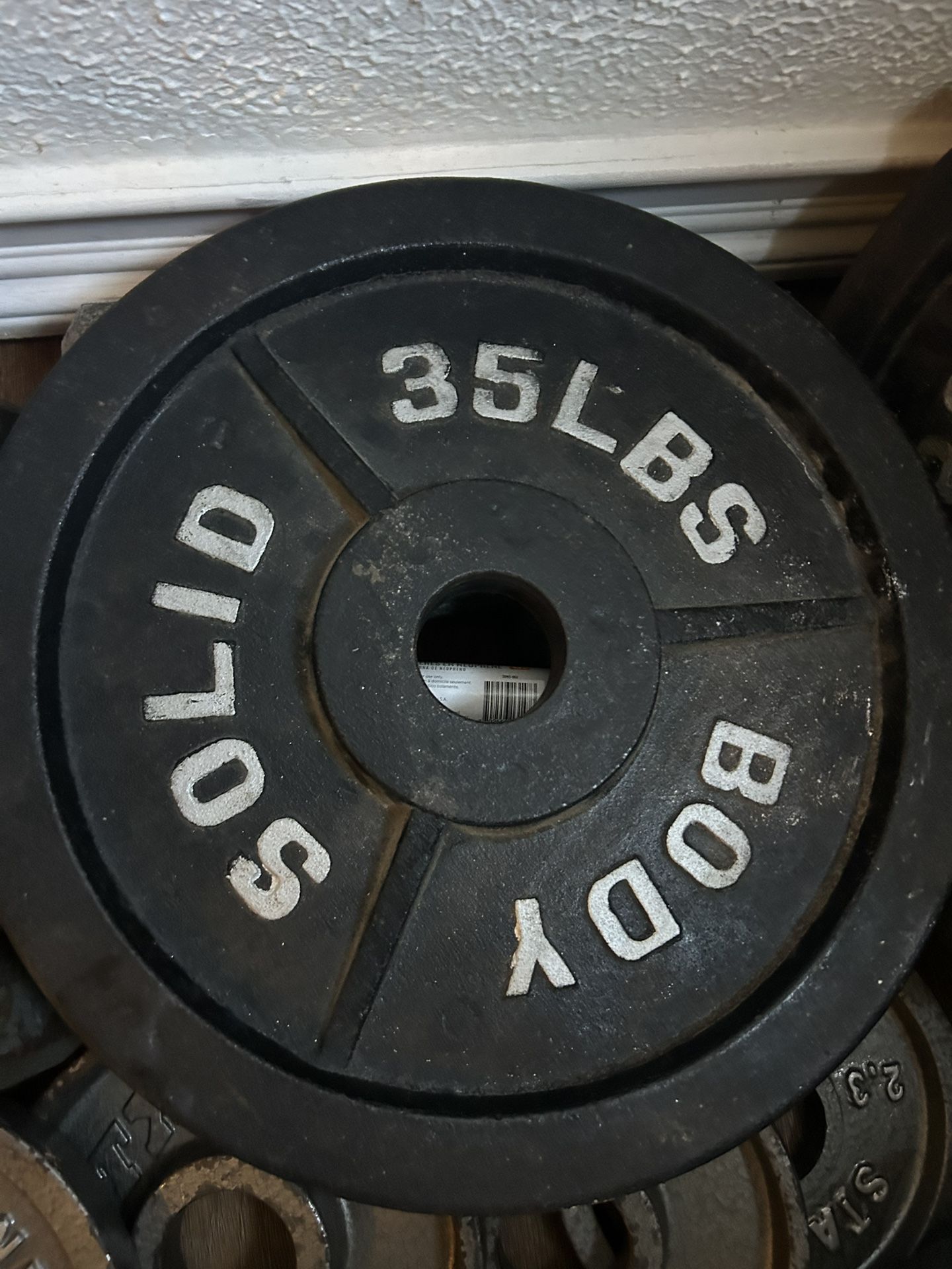 35 LB Barbell Plates (2)