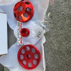 2010 - 2016 GENESIS COUPE 3.8 TORQUE SOLUTION PULLEY KIT RED