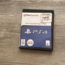 Call Of Duty Black Ops 4 PS4