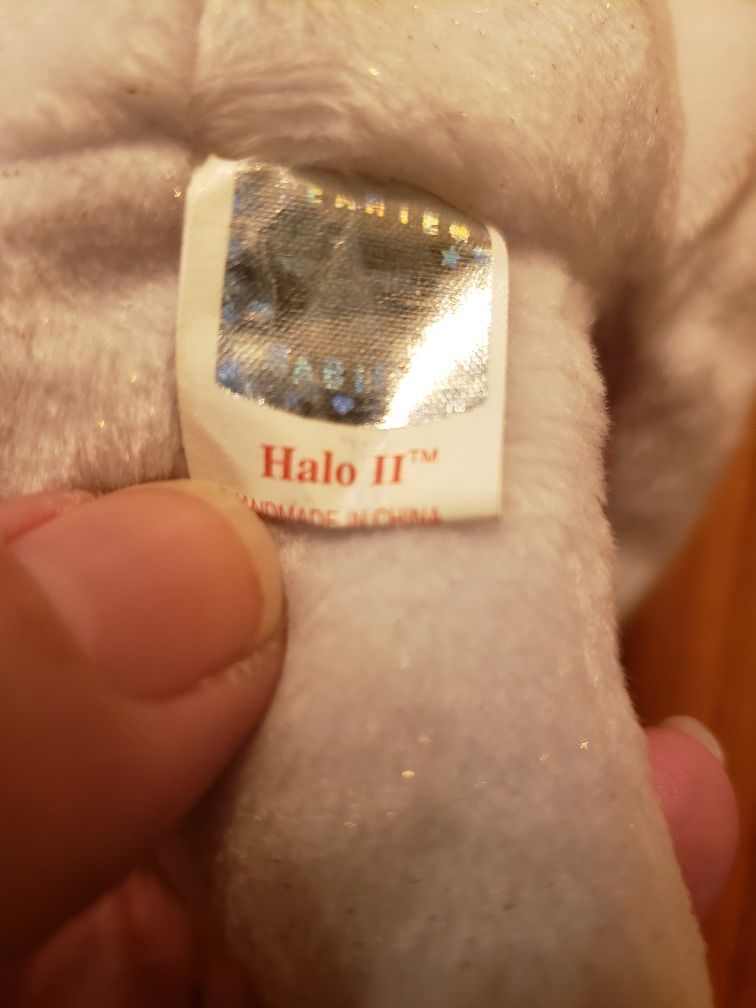 HALO II BEANIE BABY 2000 WITH TAG