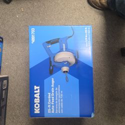 Cobalt 25ft Corded Auto Feed Drain Auger