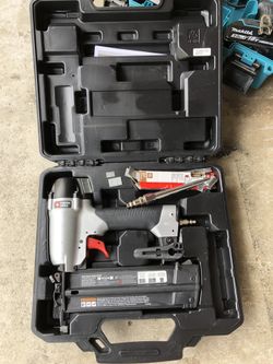 Finish nailer and compressor