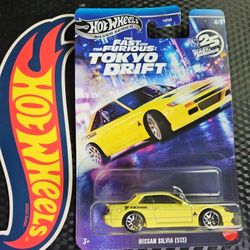 Hot Wheels Silver Series Tokyo Drift Fast Furious Nissan Silvia S13