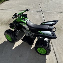 The Yamaha Raptor 12V kids electric quad is a popular, battery-powered ride-on designed for children aged 3 and older, featuring a 5 mph max speed, 