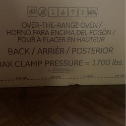 Over The Range Microwave Oven