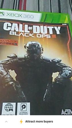CALL OF DUTY BLACK OPS 3 for Xbox 360