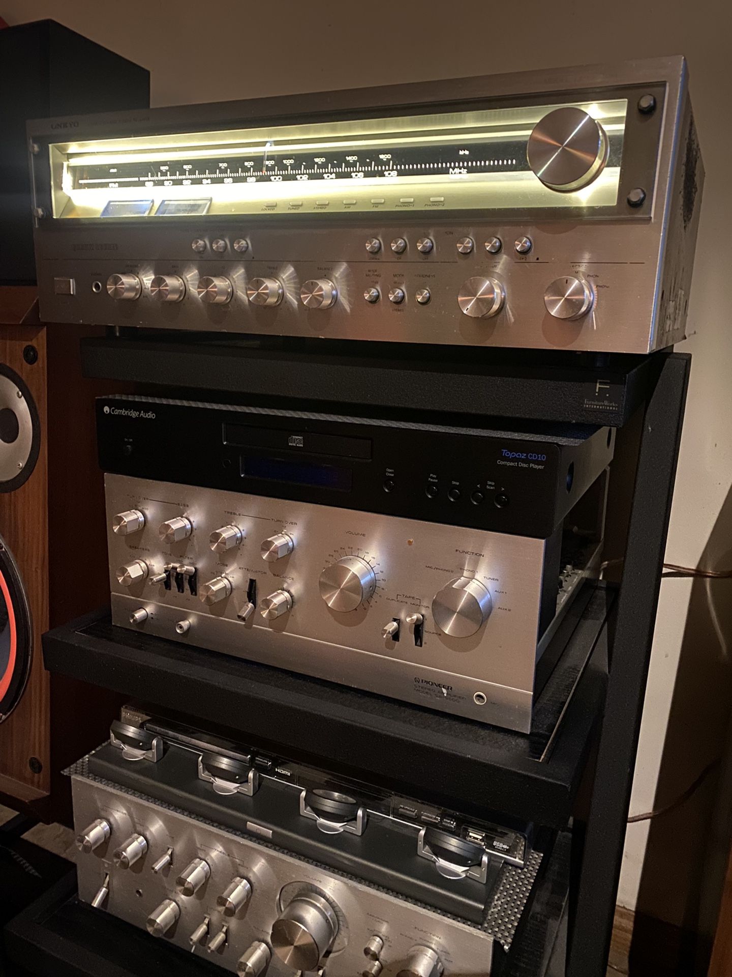 Onkyo Tx 6500 Mk II Unit has been recapped
