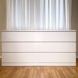 IKEA MALM 6-Drawer Dresser in White⚡️‼️