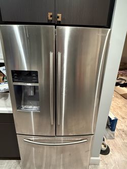 Samsung stainless steel French-door refrigerator