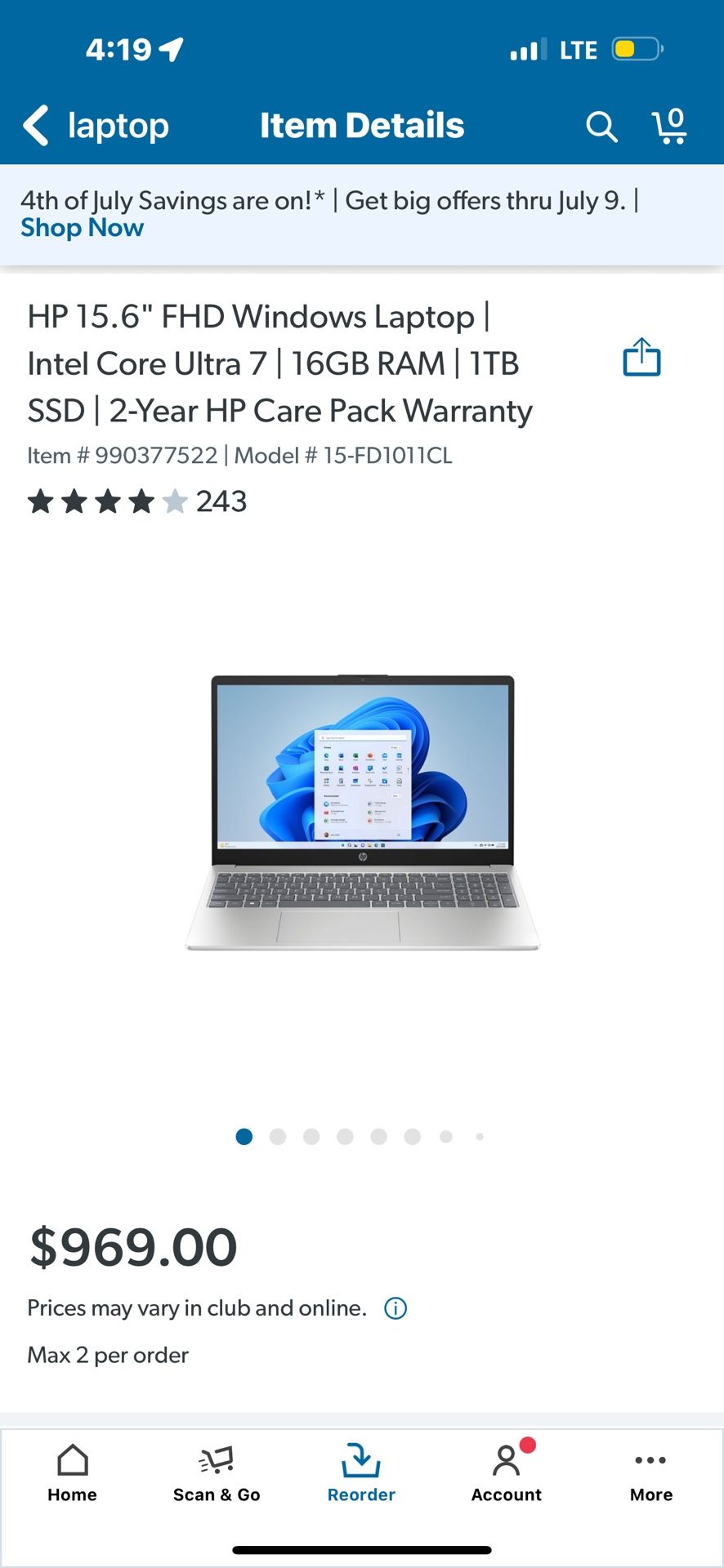 HP Pavilion Laptop