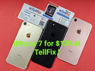 iPhone 7. 32GB. Factory Unlocked. Like new condition. With warranty.