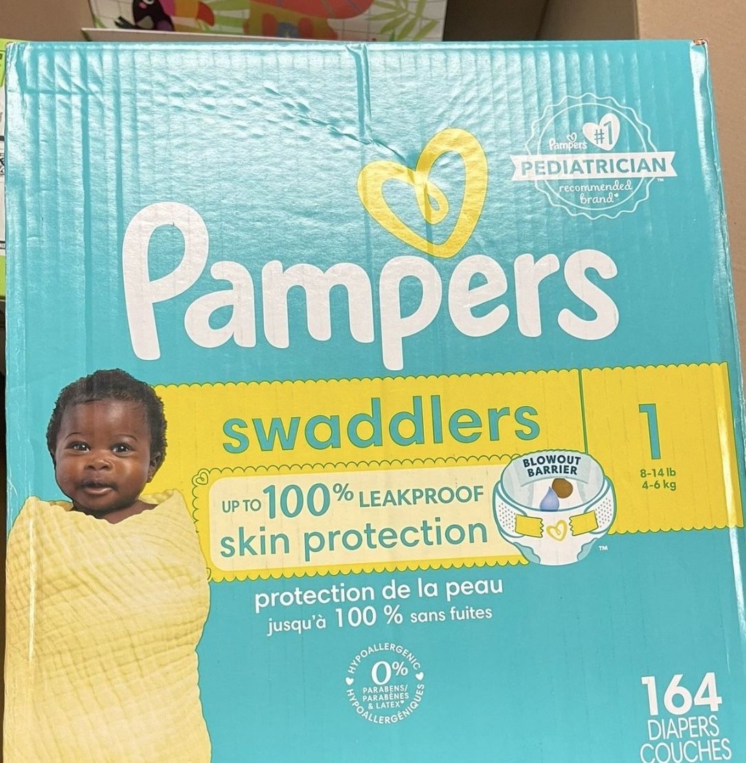 Diapers (Size 1) 164 Count