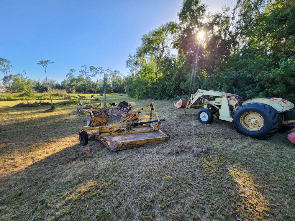 Massy Ferguson 50hp Tractor With Attachments