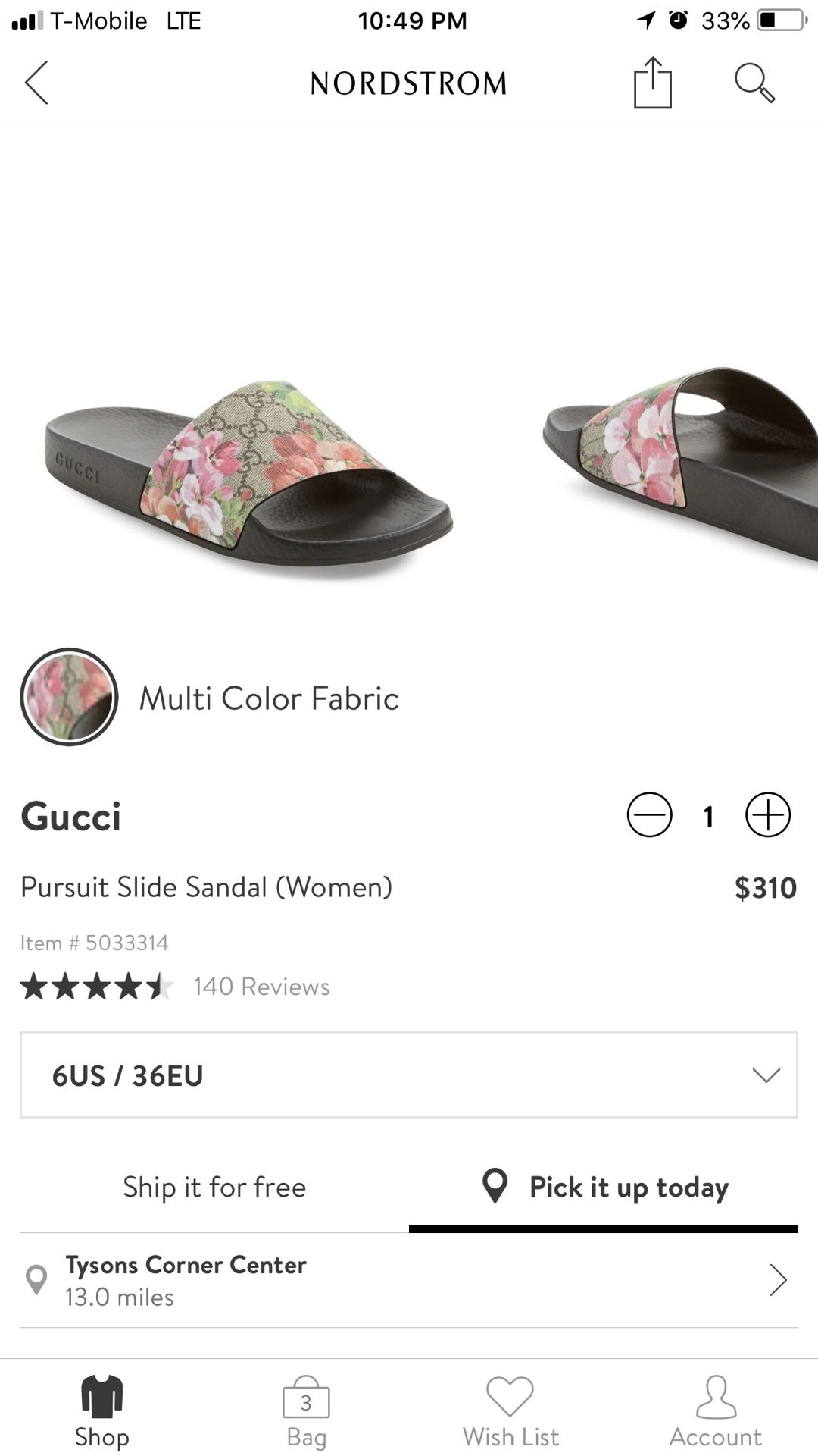 New Gucci Slide Sandals