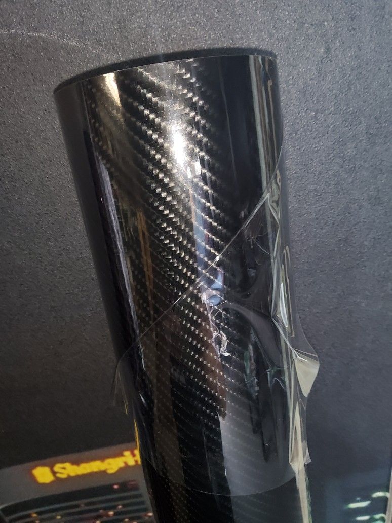Gloss Carbon Fiber Film By The Yard