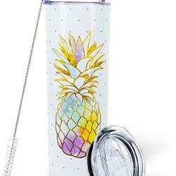 Pineapple Tumbler-Pineapple Gifts for Women,Hawaiian Gifts for Women