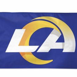 LA rams Flags With Pole (READ DESC)