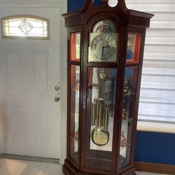 Ridgeway Richardson I Curio Grandfather Clock 