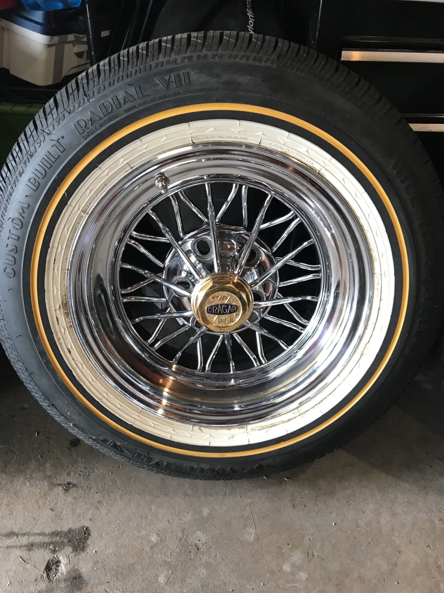 Cragar star wire wheels 30 spoke for Sale in Chicago, IL OfferUp