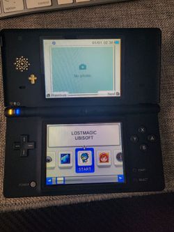 Black Nintendo DSi – 4GB SD Card + Games