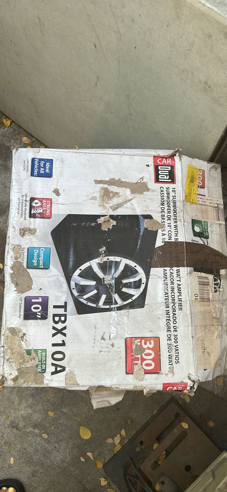 Dual Subwoofer With Built In 300 Watson