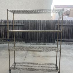 Set Of Shelves On Wheels 