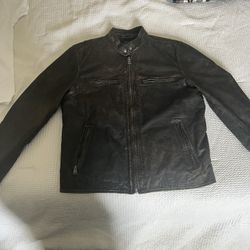 Lucky brand leather jacket