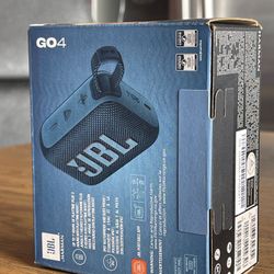 SEALED! JBL Go 4 Portable Bluetooth Speaker System - 4.20 W RMS - Blue/Black/Squad/White