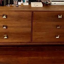 Mid Century 6 Drawer Dresser