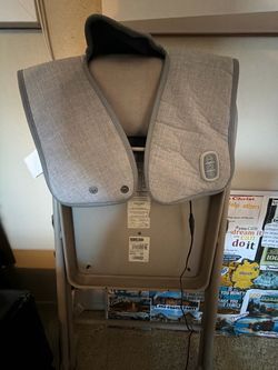 Sharper Image Heated Neck & Shoulder Massager — $50 OBO