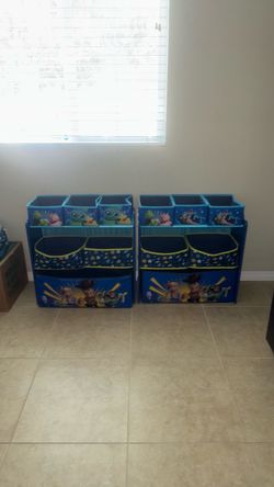 Toy Story toy bin organizer
