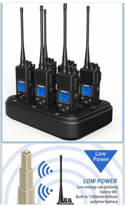 6 pack Walkie talkie Two ways radio commercial