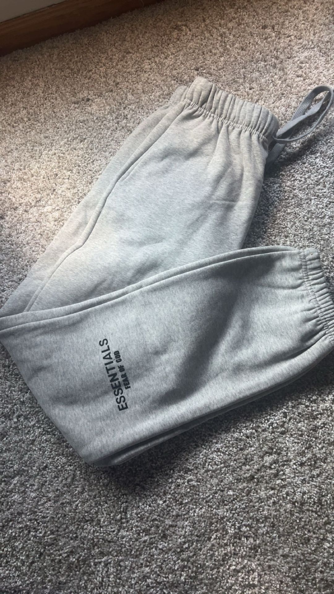 Light Grey Essentials Pants