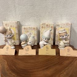 Precious Moments - Clown Collection  ($15/pc or $45/set) 