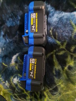 Kobolt 24 Volt MAXX 4.0A.H BATTERIES