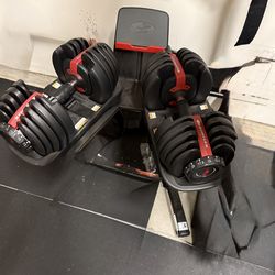 🏋️ Bowflex Home Gym Setup — Dumbbells + Stand + Bench | $399