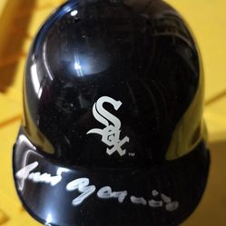 LUIS APARICIO SIGNED 'MICRO' MINI HELMET!