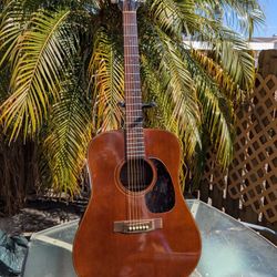 Ventura Acoustic Guitar Made In Japan V-13