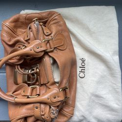 Chloe Paddington Bag In Caramel Color 