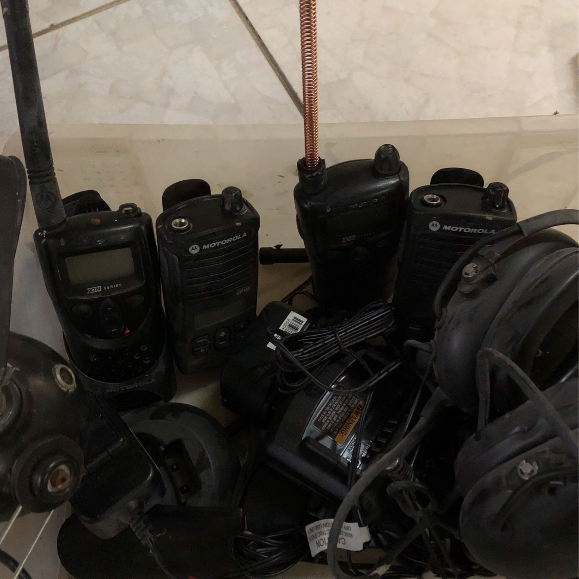 Construction CB Radios & PTT Headsets